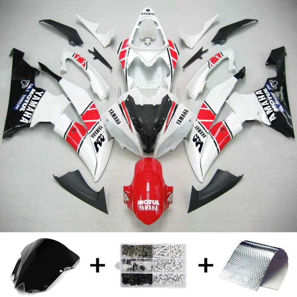 2008-2016 ヤマハ YZF 600 R6 インジェクションフェアリングキット ボディワーク プラスチック ABS #103