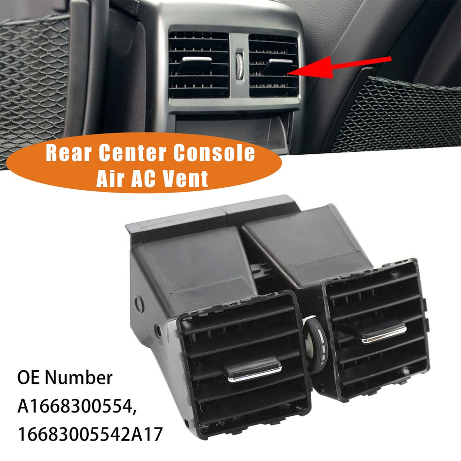 メルセデス W166 W292 ML GL GLE 2012-19 用 リアセンターコンソール エア AC ベント
