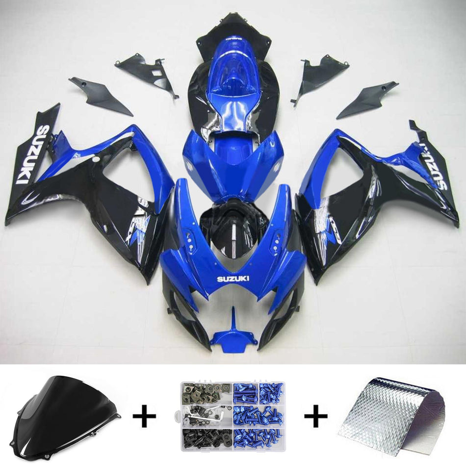 2006-2007 スズキ GSXR 600/750 K6 Amotopart インジェクションフェアリングキット ボディワーク プラスチック ABS #127