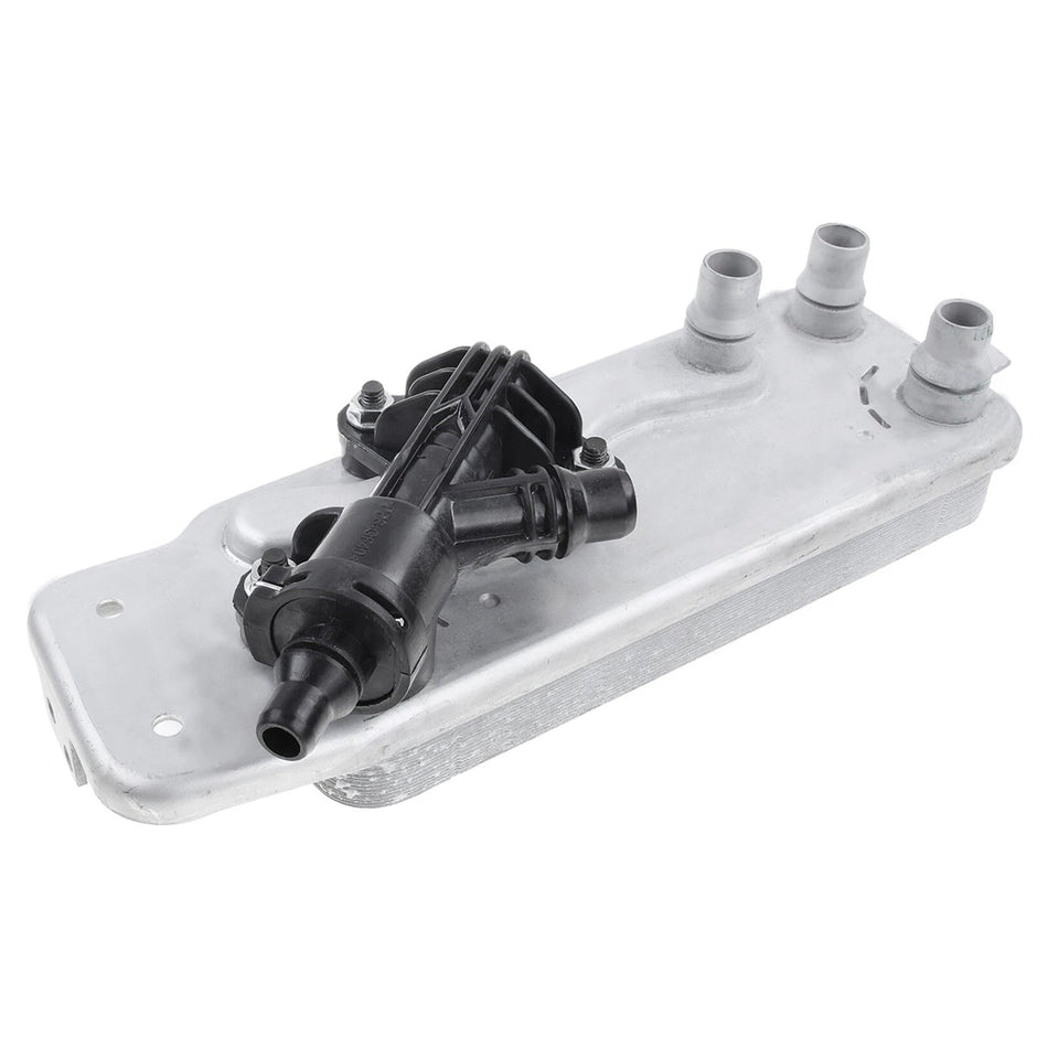 2010-2011 BMW 750i F01 V8 4.4L オートマチックトランスミッション用 10/10以降 トランスミッションオイルクーラー熱交換器（サーモスタット付き）17217638678