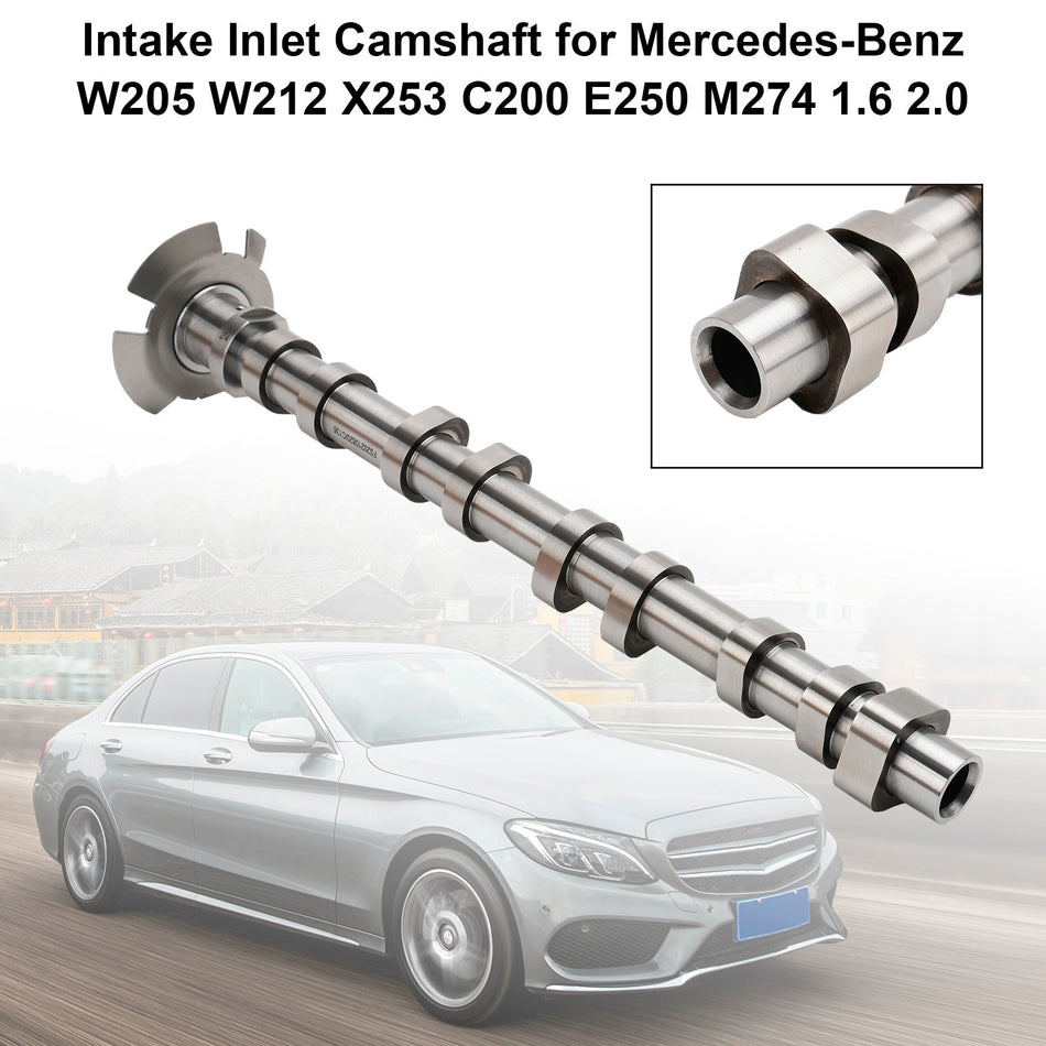 2017- E180 W213 / 2016- SLC180 R172 1.6T メルセデスベンツ インテークインレットカムシャフト 2740501900