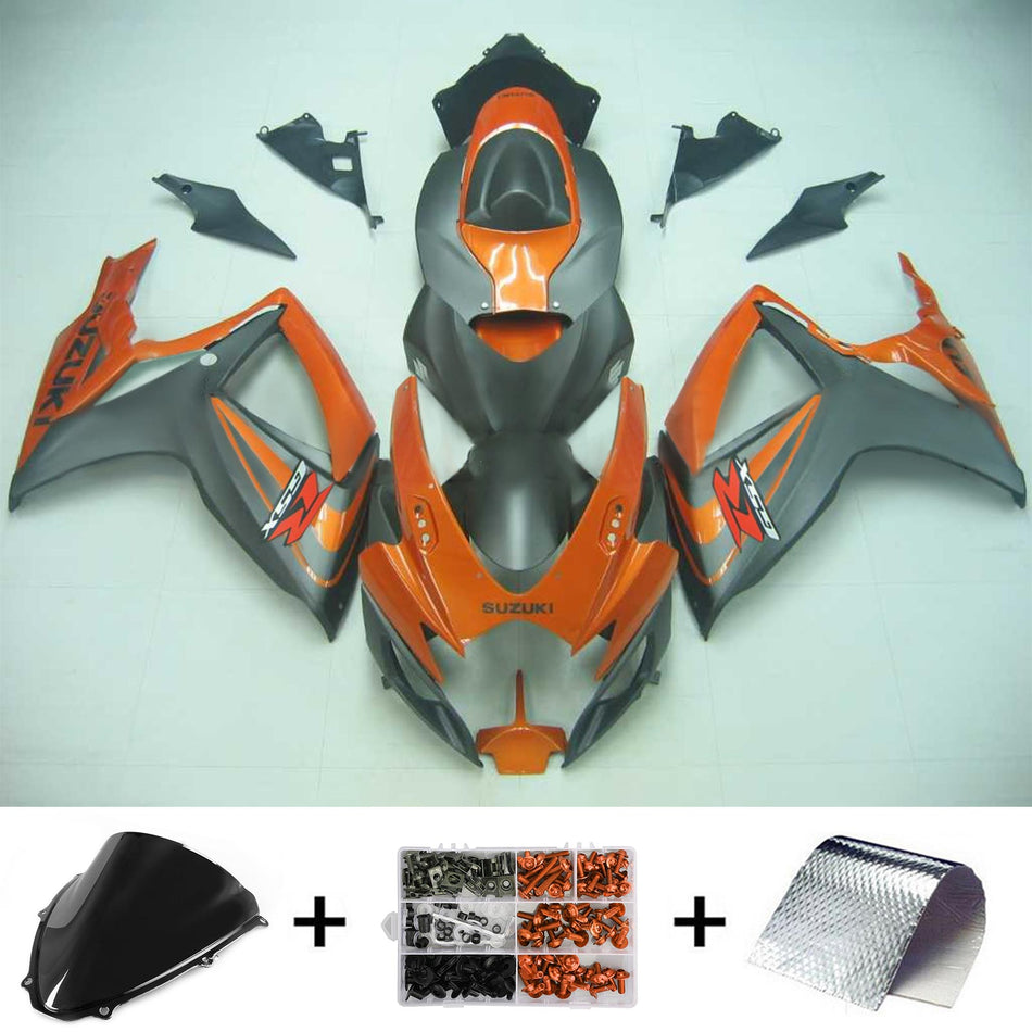 2006-2007 スズキ GSXR 600/750 K6 Amotopart インジェクションフェアリングキット ボディワーク プラスチック ABS #163