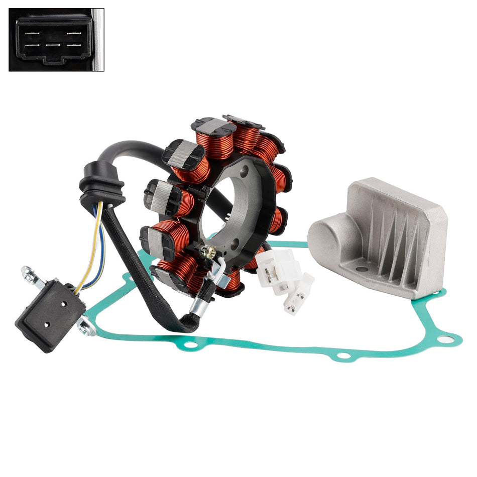 2016-2017 ホンダ BC110 Biz110 ステーターマグネトレギュレーターガスケットキット