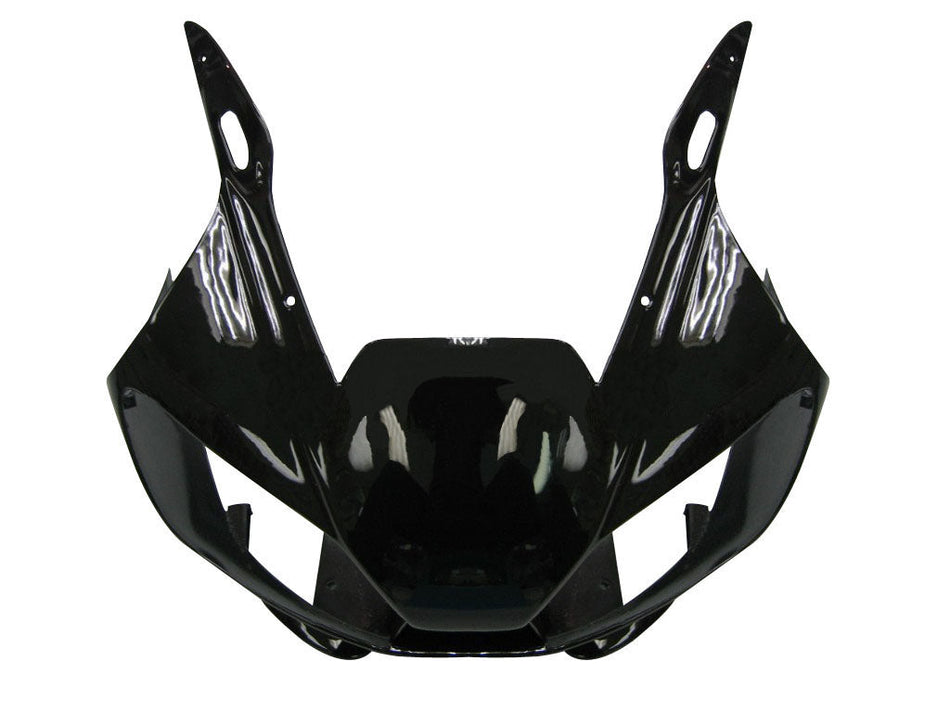 1998-2002 ヤマハ YZF-R6 ブラック レーシング フェアリング ジェネリック