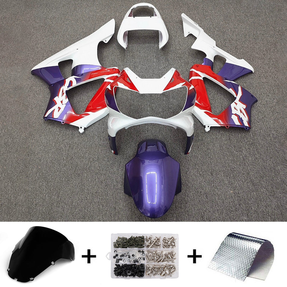 ホンダ CBR929RR 2000-2001 用射出成形フェアリングキット ボディワーク プラスチック ABS