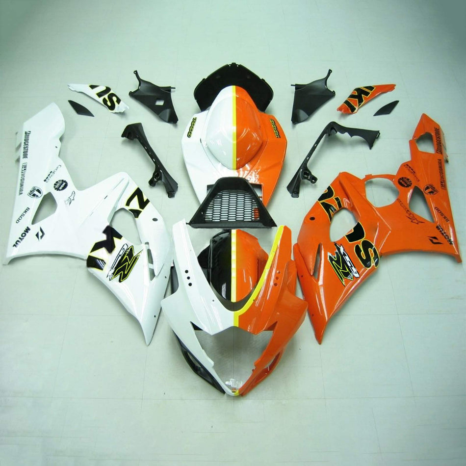 2005-2006 スズキ GSXR1000 K5 Amotopart インジェクションフェアリングキット ボディワーク プラスチック ABS #119