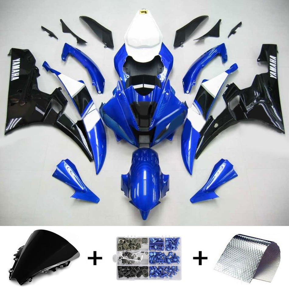 2006-2007 ヤマハ YZF 600 R6 Amotopart インジェクションフェアリングキット ボディワーク プラスチック ABS #106