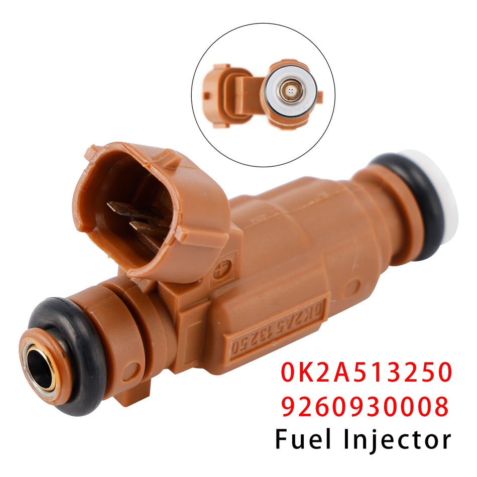 Kia Spectra Sephia 98-04 L4 1.8L 0K2A513250 9260930008 用燃料インジェクター 1個
