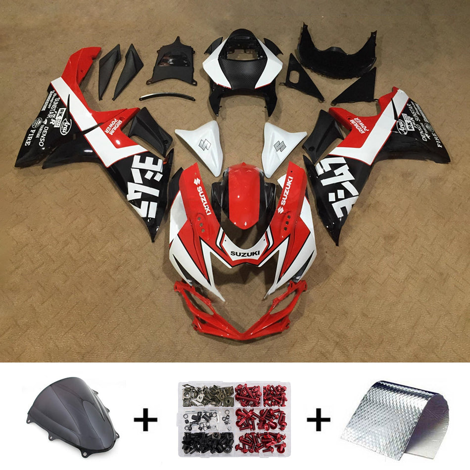 インジェクションフェアリングキット ボディワーク プラスチック ABS スズキ GSXR 600/750 2011-2026 K11用