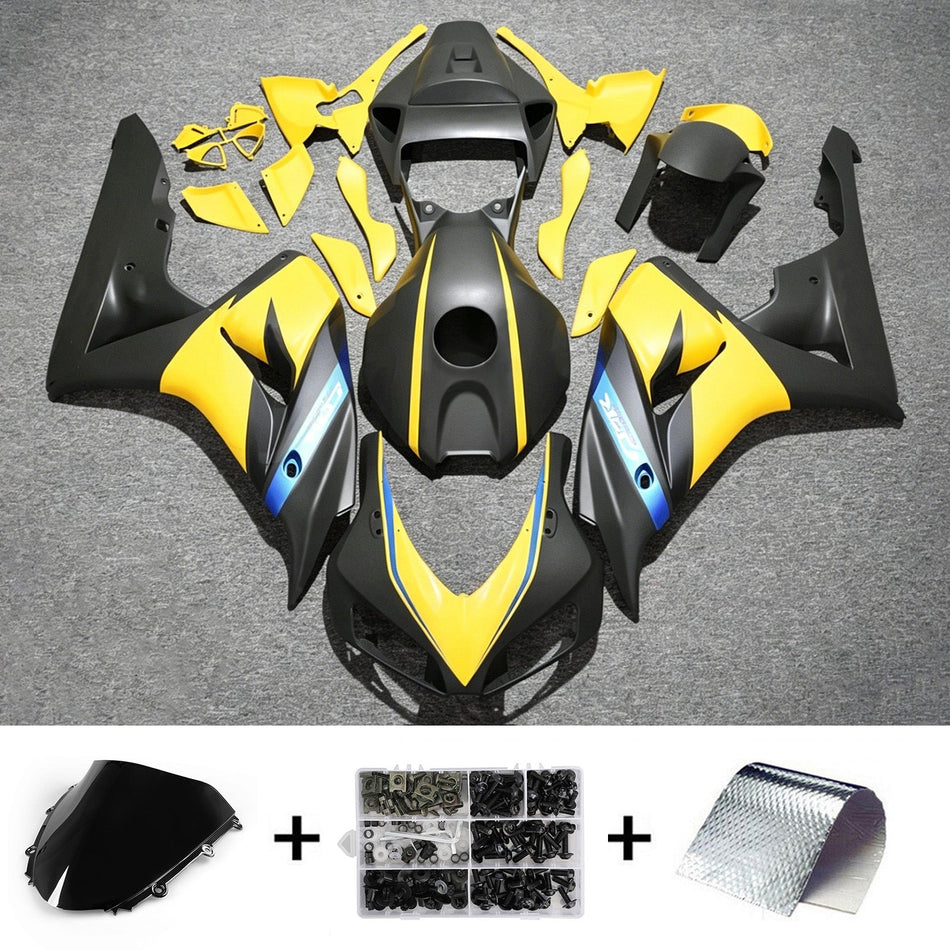ホンダ CBR1000RR 2006-2007 用インジェクション フェアリングキット ボディワーク プラスチック ABS