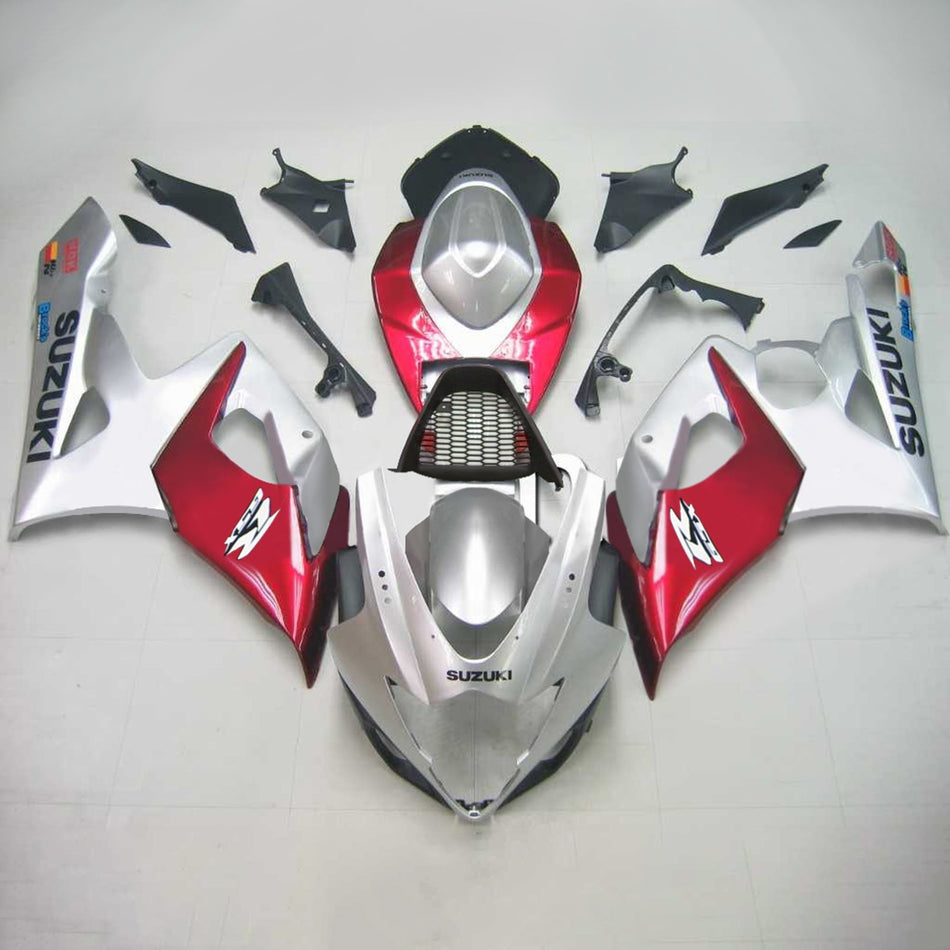 2005-2006 スズキ GSXR1000 K5 Amotopart インジェクションフェアリングキット ボディワーク プラスチック ABS #132