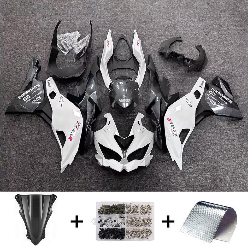カワサキ Ninja ZX-25R ZX-4R ZX-4RR 2019-2025 に適合するインジェクションフェアリングキット