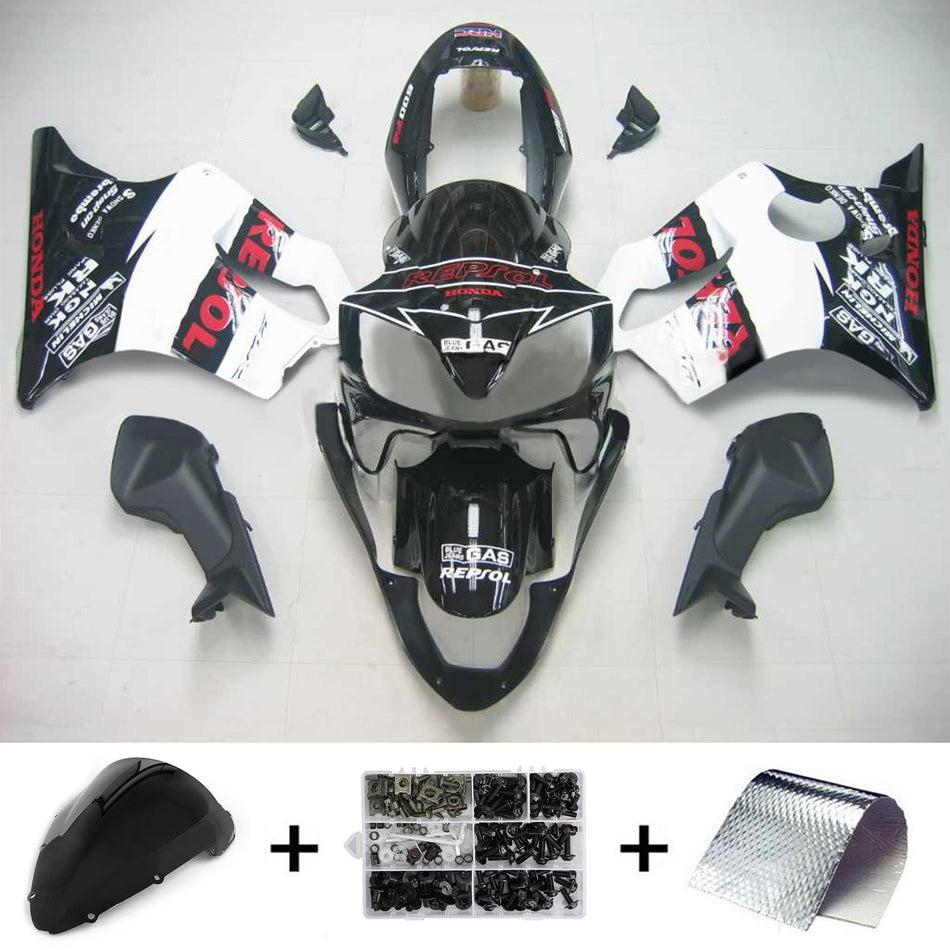 2004-2007 ホンダ CBR600 F4i Amotopart インジェクションフェアリングキット ボディワーク プラスチック ABS #118