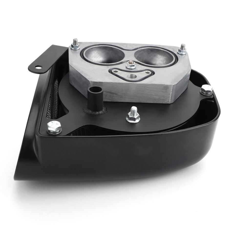 2015-2019 ヤマハ XVS950C ボルト R-スペック エアインテーククリーナーシステム ブラック ブラック エアインテークフィルターキット 06-0267B