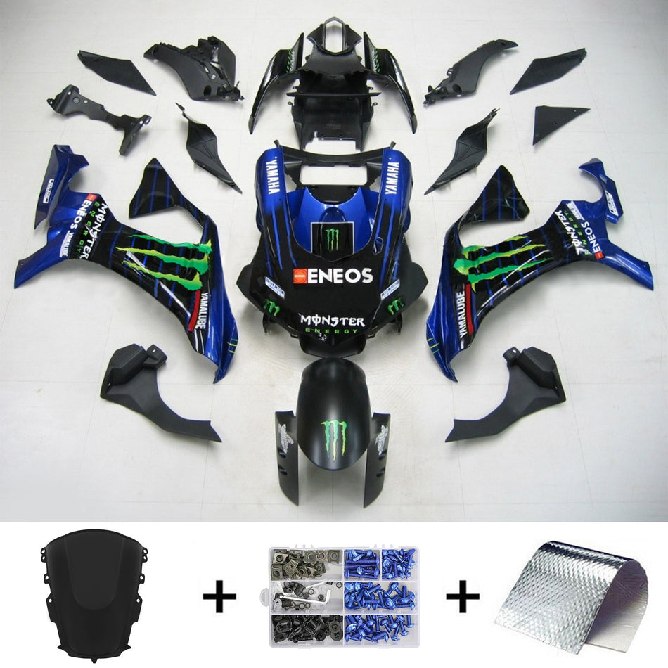 2020-2024 ヤマハ YZF R1 Amotopart インジェクションフェアリングキット ボディワーク プラスチック ABS #101