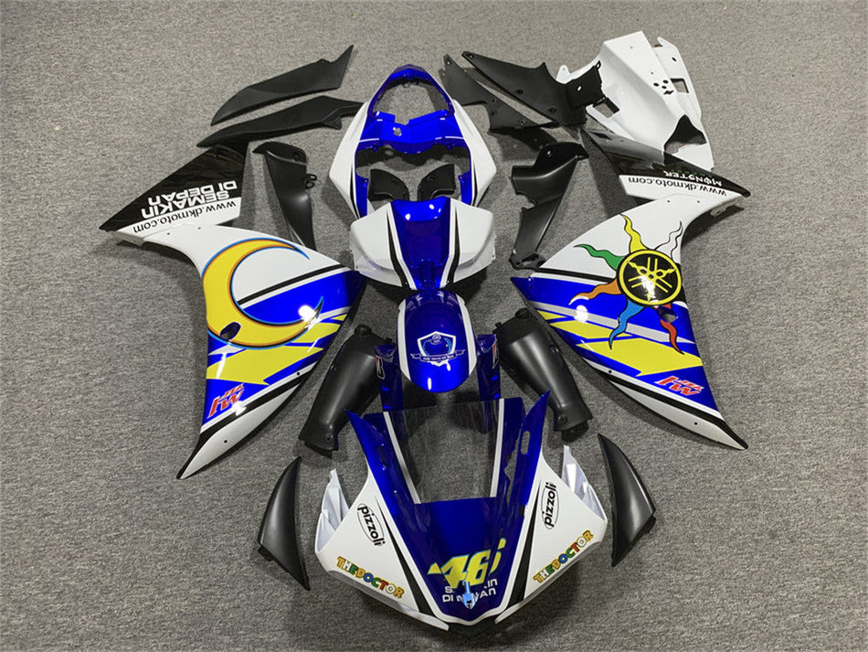 2012-2014 ヤマハ YZF 1000 R1 インジェクションフェアリングキット ボディワーク プラスチック ABS #146