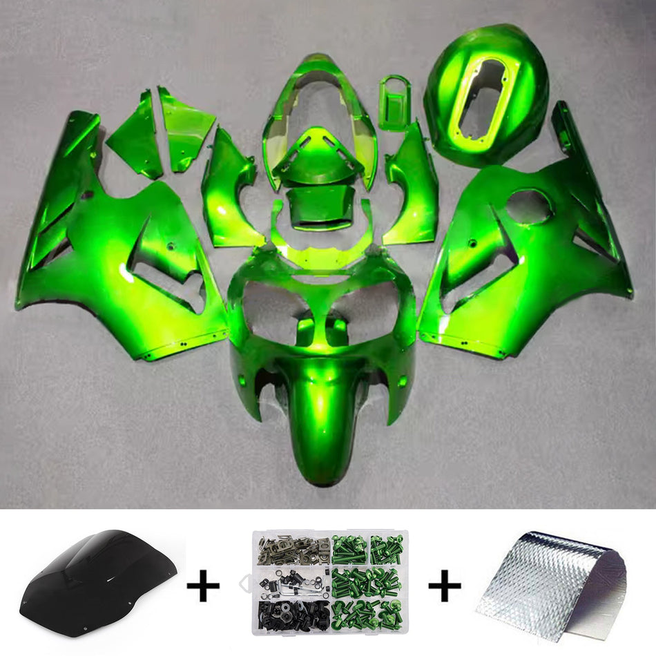インジェクションフェアリングキット ボディワーク プラスチック ABS カワサキ ZX12R 2000-2001 に適合