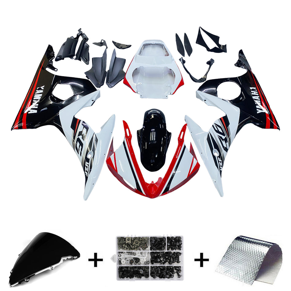 2003-2004 ヤマハ YZF 600 R6/R6S インジェクションフェアリングキット ボディワーク プラスチック ABS #153