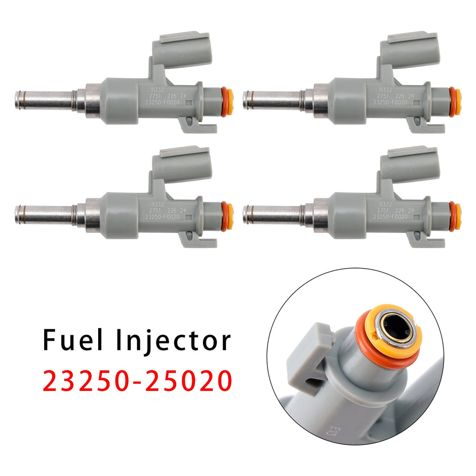 トヨタ RAV4 カムリ ハイランダー レクサス NX RX 2.5L 23250-25020 用 燃料インジェクター 4個
