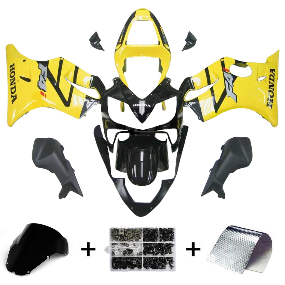 2001-2003 ホンダ CBR600 F4i インジェクションフェアリングキット ボディワーク プラスチック ABS #109