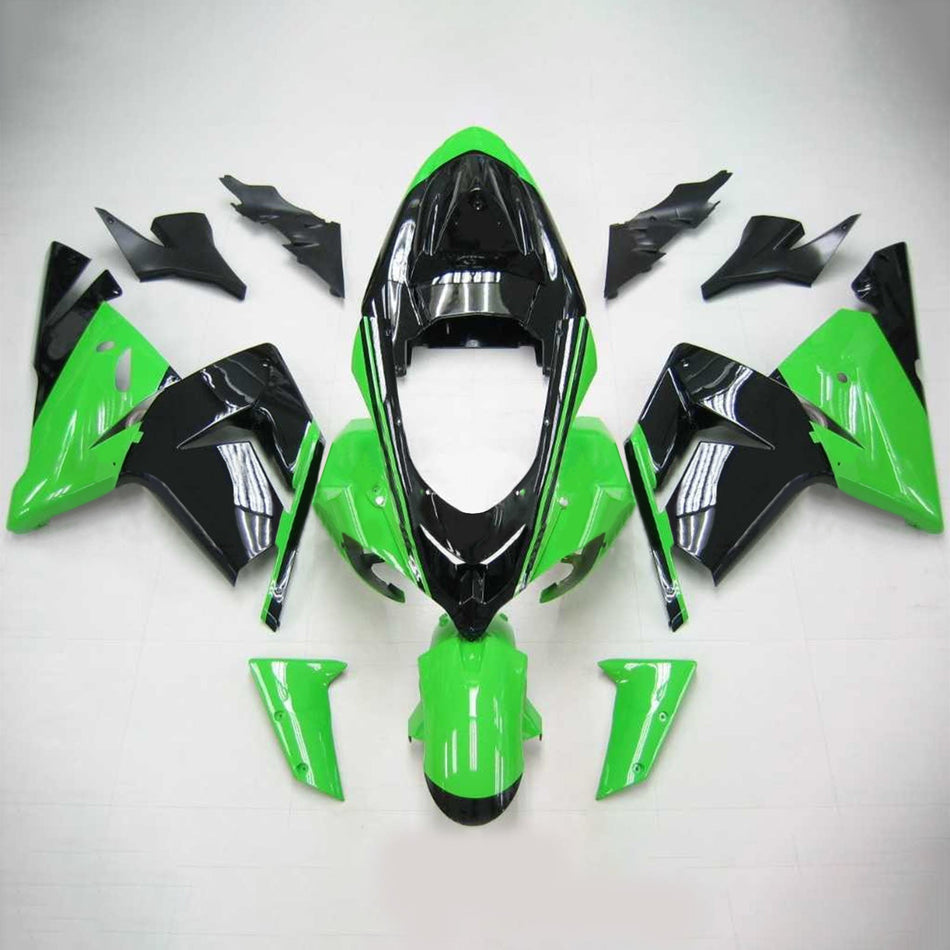 2004-2005 カワサキ ZX10R Amotopart インジェクションフェアリングキット ボディワーク プラスチック ABS #101