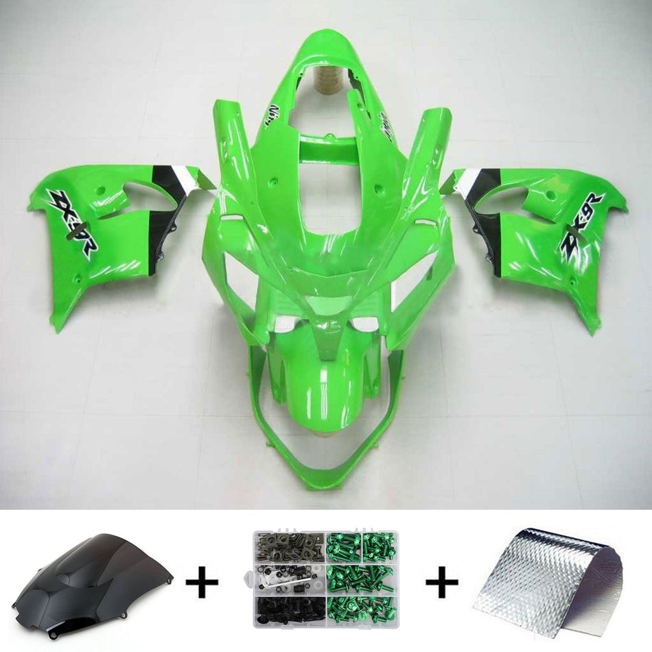 2002-2003 カワサキ ZX9R Amotopart インジェクションフェアリングキット ボディワーク プラスチック ABS #113