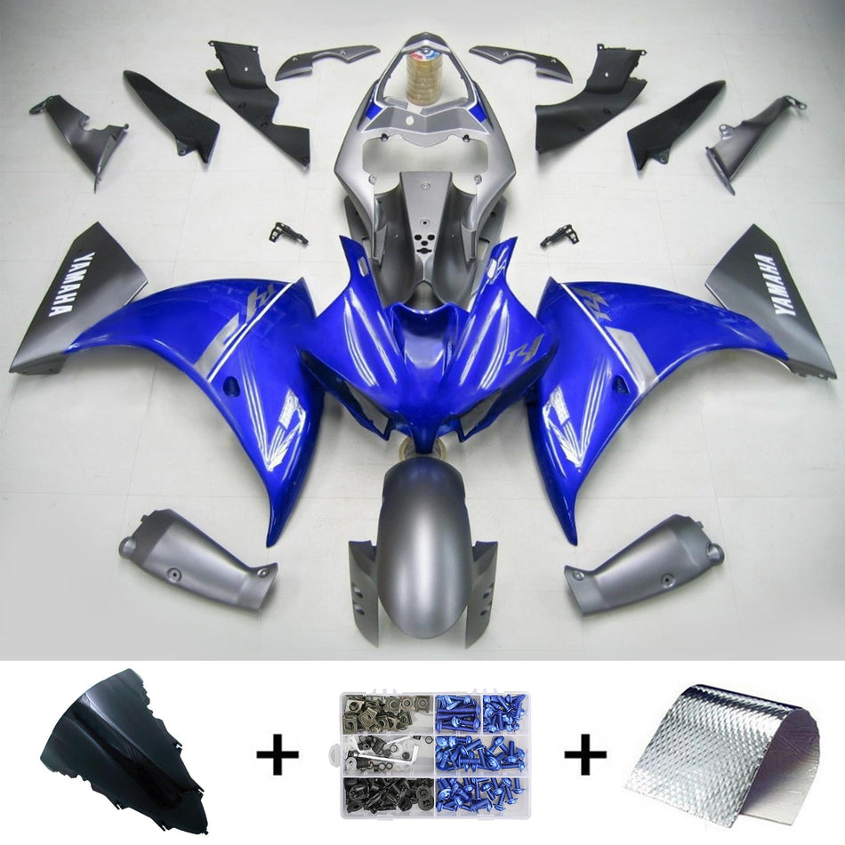 2012-2014 ヤマハ YZF 1000 R1 Amotopart インジェクションフェアリングキット ボディワーク プラスチック ABS #139