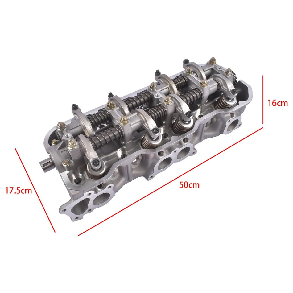 いすゞアミーゴ、ロデオ、トルーパー 2.6L l4 SOHC 4ZE1 88-1997 用シリンダーヘッド 8970236740