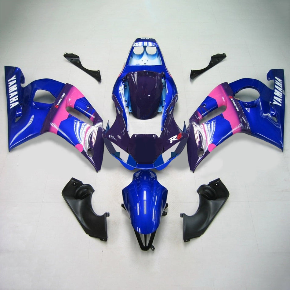 1998-2002 ヤマハ YZF 600 R6 インジェクションフェアリングキット ボディワーク プラスチック ABS #129