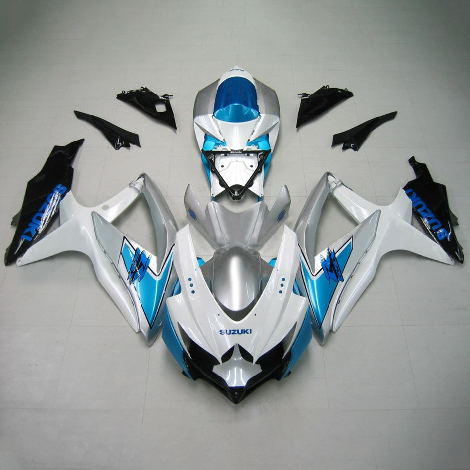 2008-2010 スズキ GSXR 600/750 K8 Amotopart インジェクションフェアリングキット ボディワーク プラスチック ABS #131