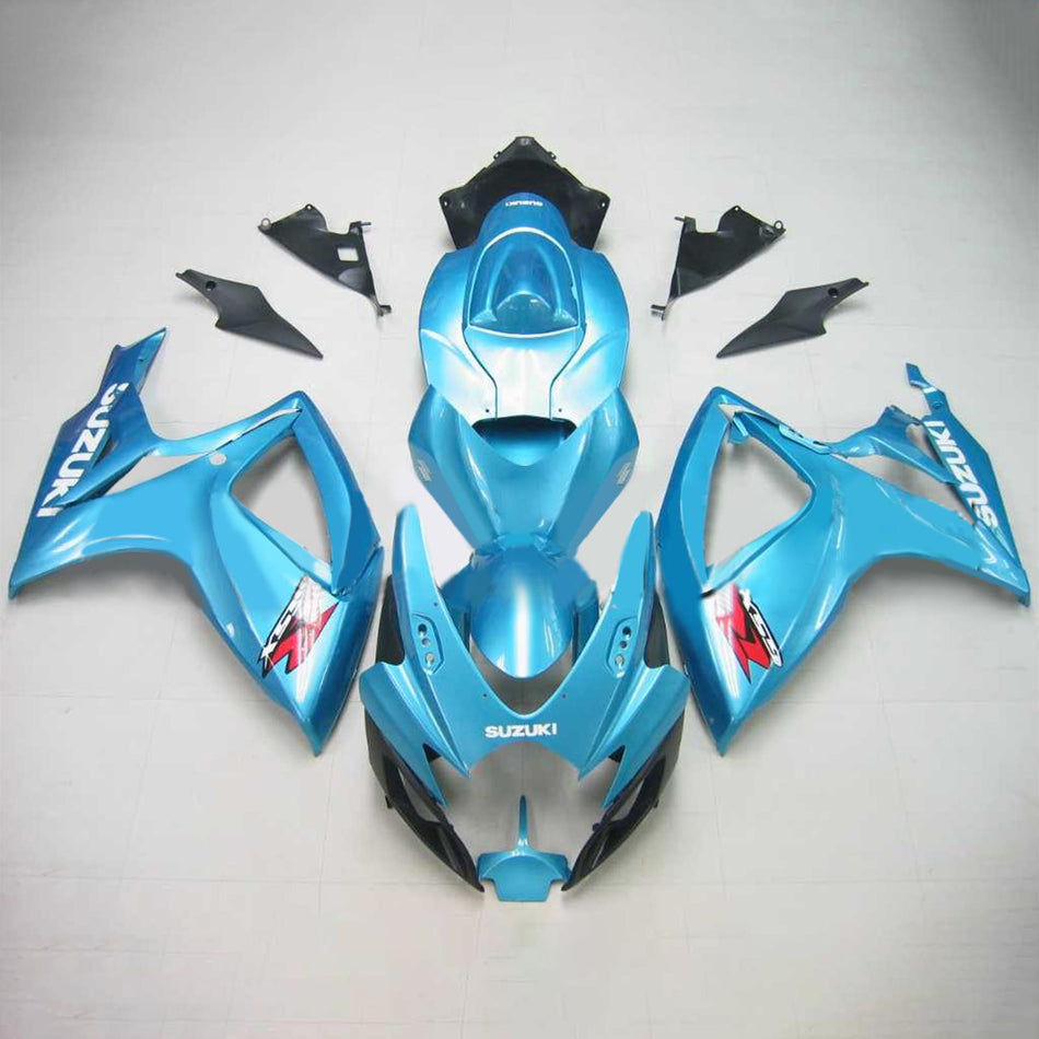 2006-2007 スズキ GSXR 600/750 K6 Amotopart インジェクションフェアリングキット ボディワーク プラスチック ABS #129