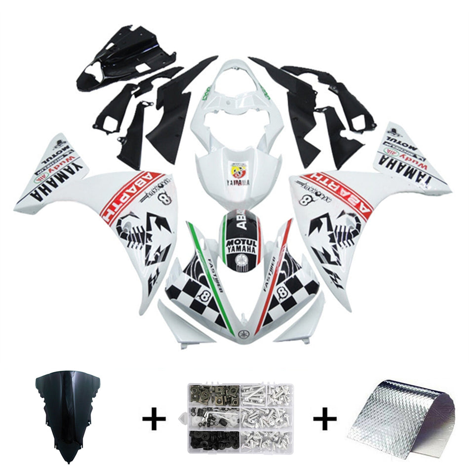 2009-2011 ヤマハ YZF 1000 R1 インジェクションフェアリングキット ボディワーク プラスチック ABS#175