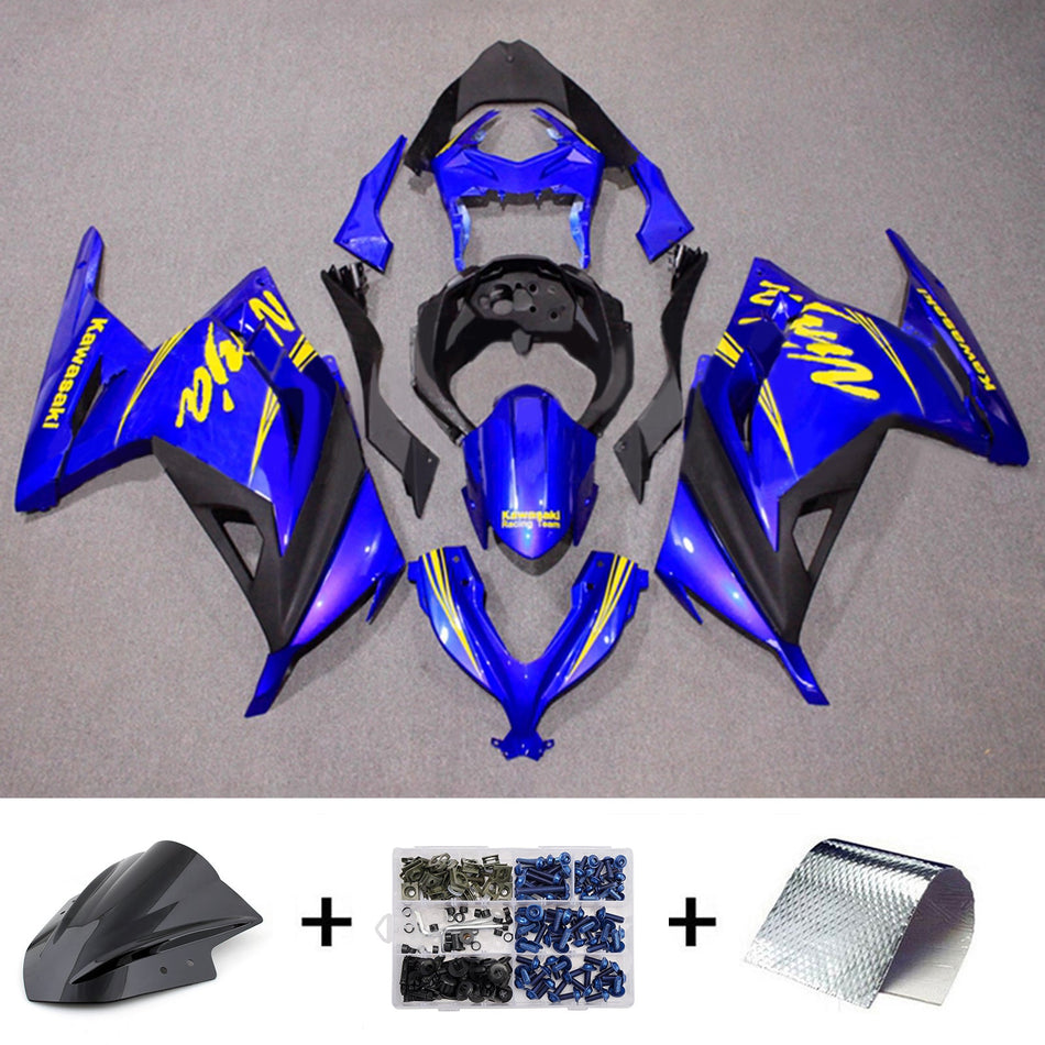 インジェクションフェアリングキット ボディワーク プラスチック ABS カワサキ EX300 Ninja300 2013-2024 に適合