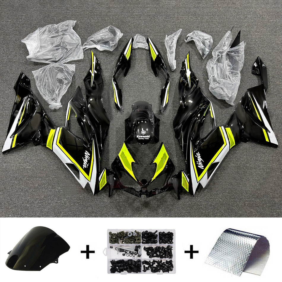インジェクションフェアリングキット ボディワーク プラスチック ABS カワサキ ZX6R 2019-2023 に適合