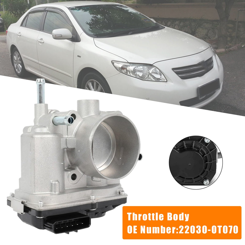 スロットルボディ 22030-0T070 トヨタ カローラ マトリックス 2009-2010 1.8L