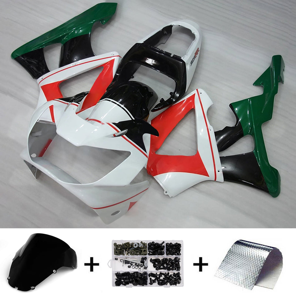 ホンダ CBR929RR 2000-2001 用射出成形フェアリングキット ボディワーク プラスチック ABS