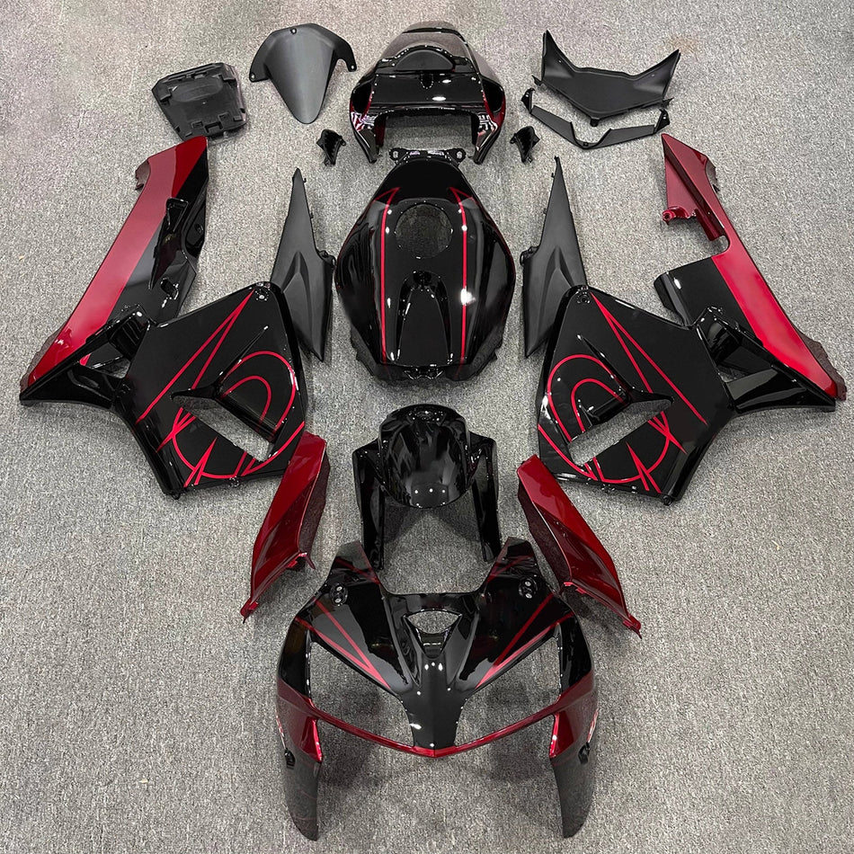 ホンダ CBR600RR 2005-2006 F5 用 ABS樹脂製インジェクションフェアリングキット