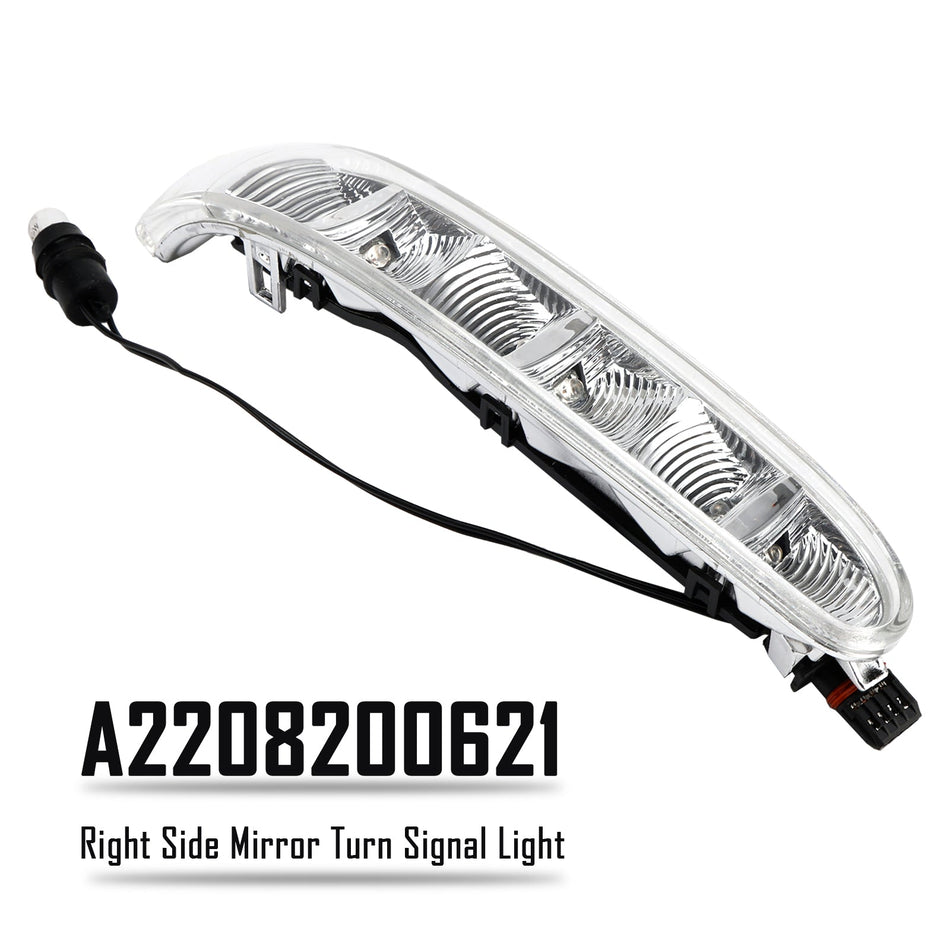 メルセデス・ベンツ W220 W215 A2208200621 用 右サイドミラーターンシグナルライト