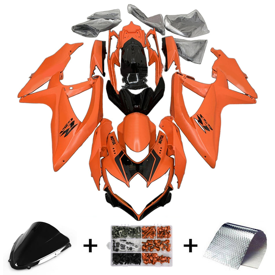 2008-2010 スズキ GSXR 600/750 K8 フェアリングキット ボディワーク プラスチック ABS