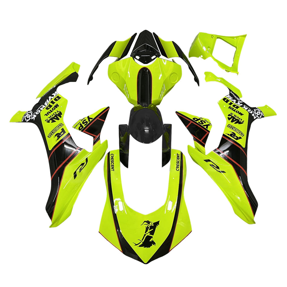 インジェクションフェアリングキット ボディワーク プラスチック ABS ヤマハ YZFR1 YZF-R1 2015-2019用
