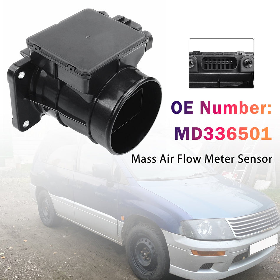 三菱ランサー2.0Lモンテロスポーツ用マスエアフローメーターMAFセンサーMD336501