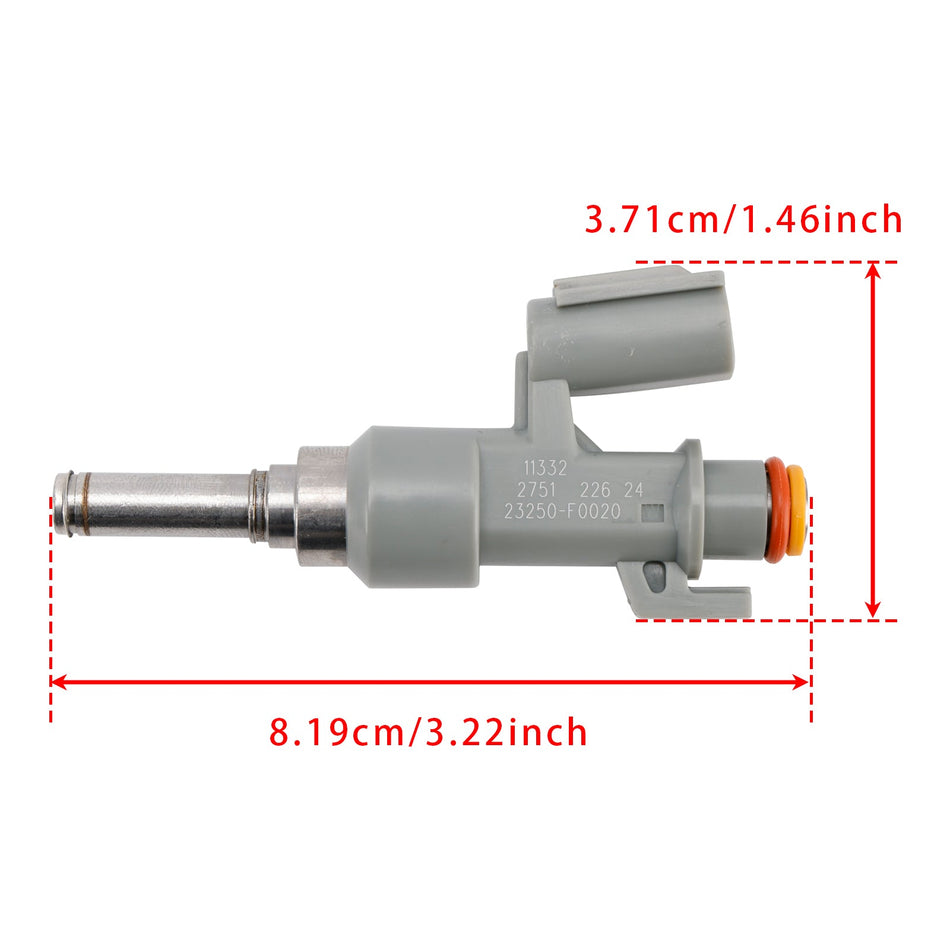トヨタ RAV4 カムリ ハイランダー レクサス NX RX 2.5L 23250-25020 用 燃料インジェクター 4個