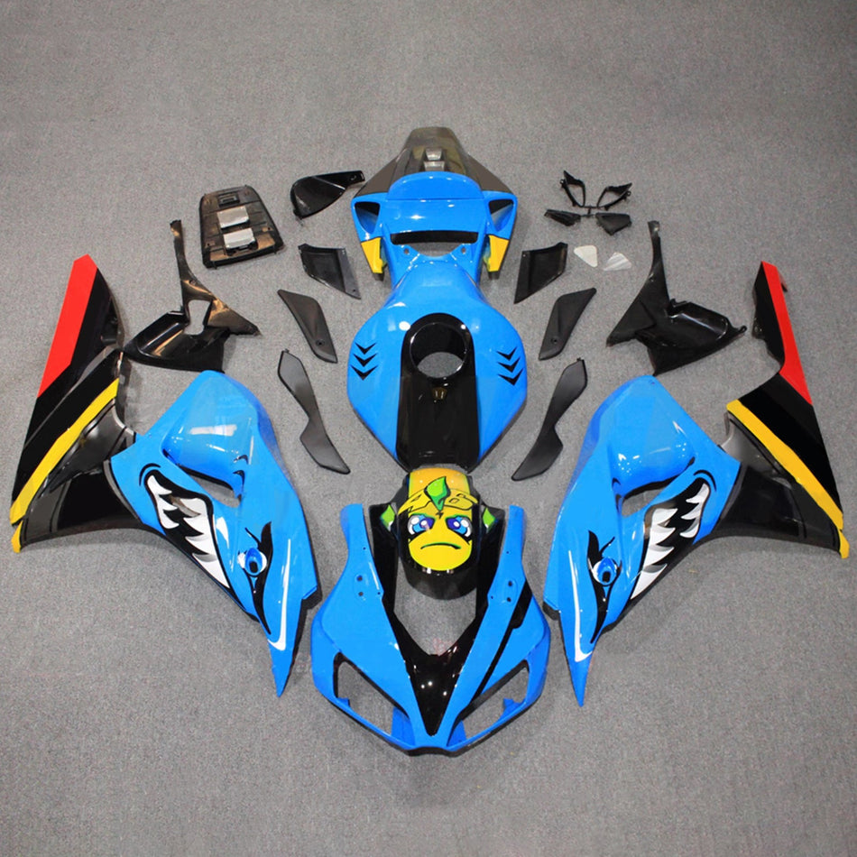 ホンダ CBR1000RR 2006-2007 用インジェクション フェアリングキット ボディワーク プラスチック ABS