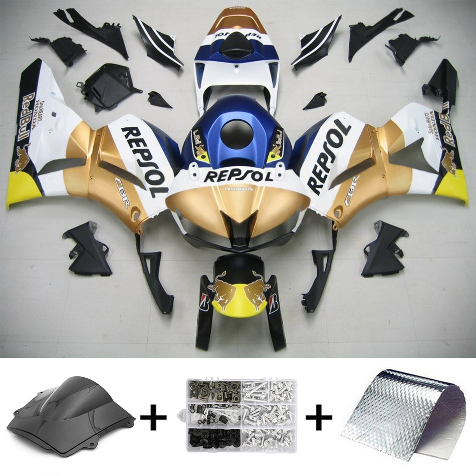 2013-2025 US仕様  2013-2023欧州仕様 ホンダ CBR600RR F5 インジェクションフェアリングキット ボディワーク プラスチック ABS #101