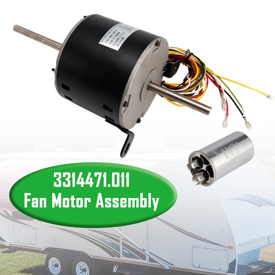 3314471.011 Dometic Penguin II用ファンモーターアセンブリ（GENTEQ F48AE48A61の代替品）