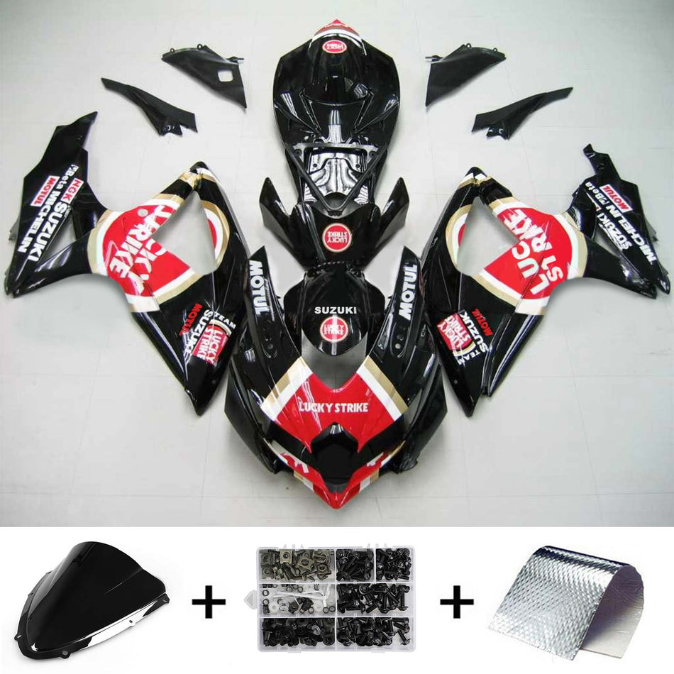 2008-2010 スズキ GSXR 600/750 K8 Amotopart インジェクションフェアリングキット ボディワーク プラスチック ABS #137