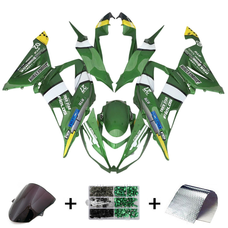 2013-2018 カワサキ ZX6R 636 インジェクションフェアリングキット ボディワーク プラスチック ABS