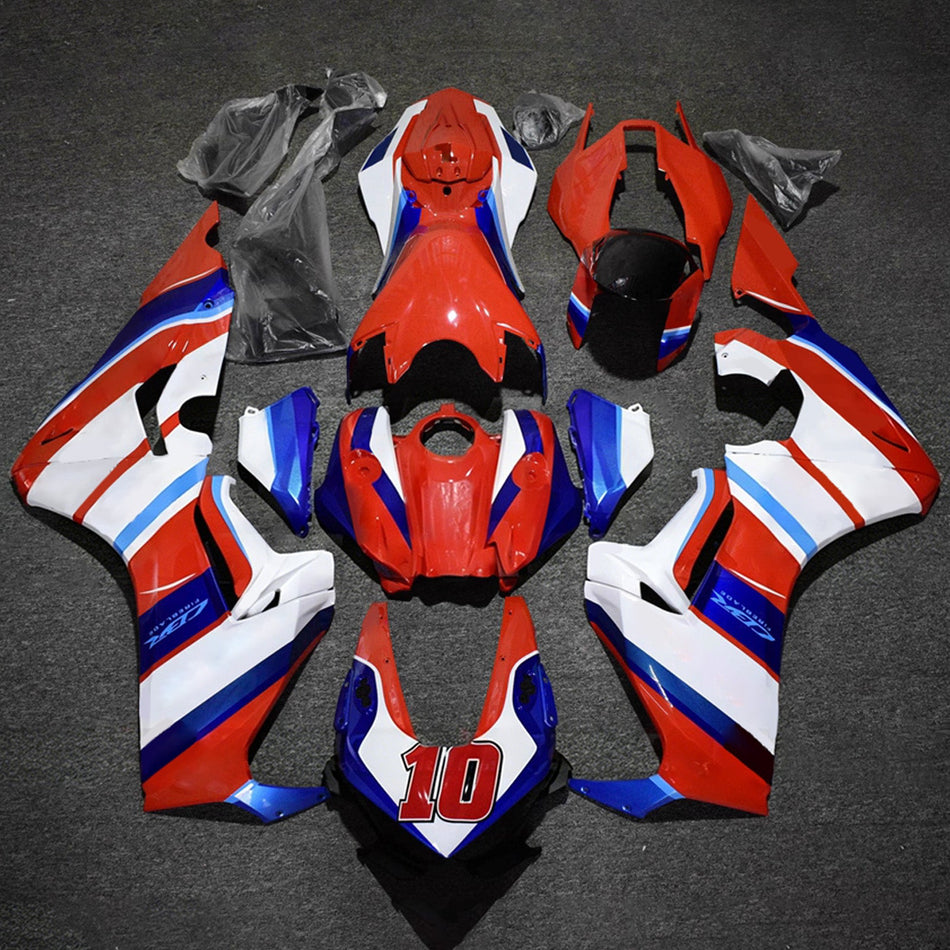 ホンダ CBR1000RR 2017-2025 用射出成形フェアリングキット ボディワーク プラスチック ABS