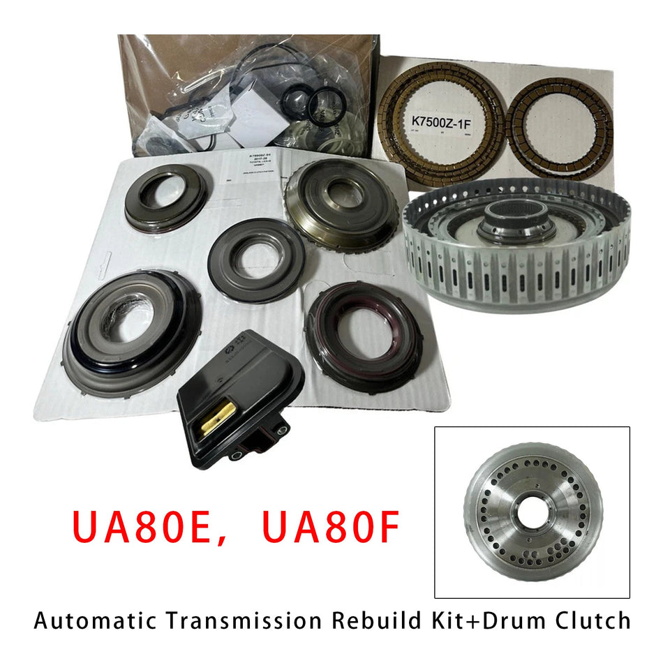 UA80E UA80F トランスミッション スーパーバナー リビルドキット C3/C4 ドラムクラッチ トヨタ用