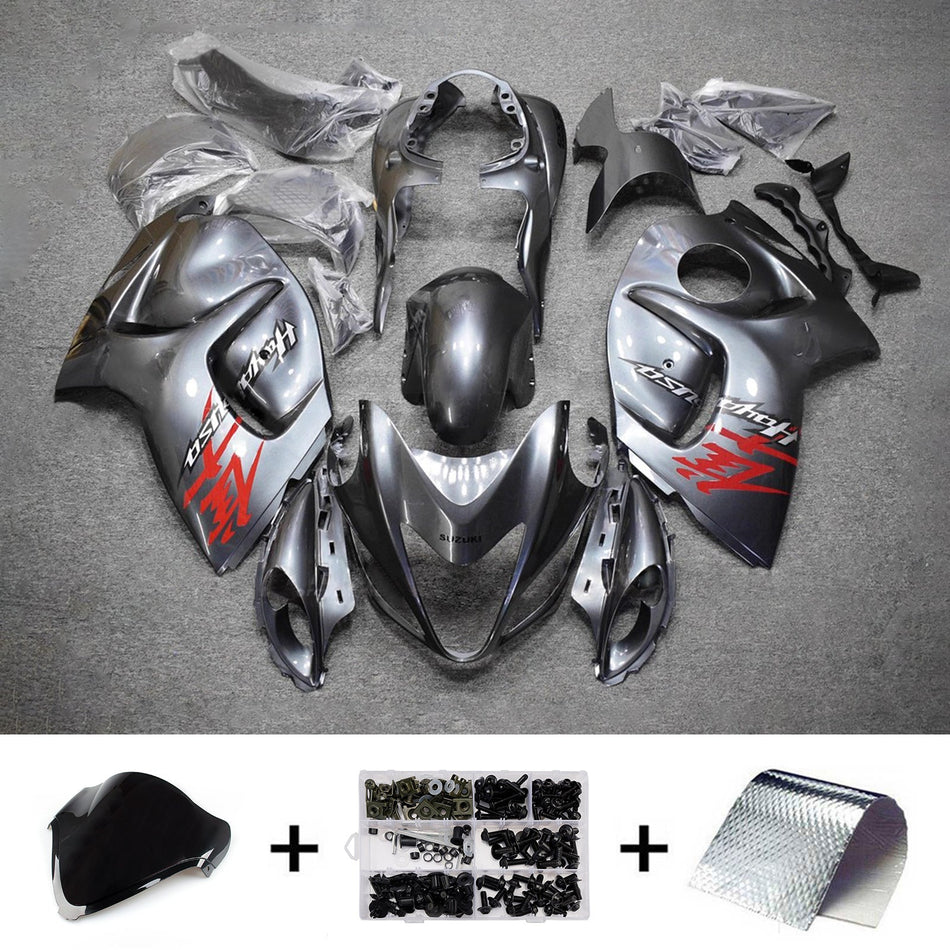 スズキ ハヤブサ GSX1300R 2008-2020 用 インジェクションフェアリングキット ボディワーク プラスチック ABS